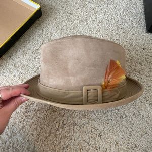 Dobbs Vintage Hat - Mens, 80s hat, original box and receipt